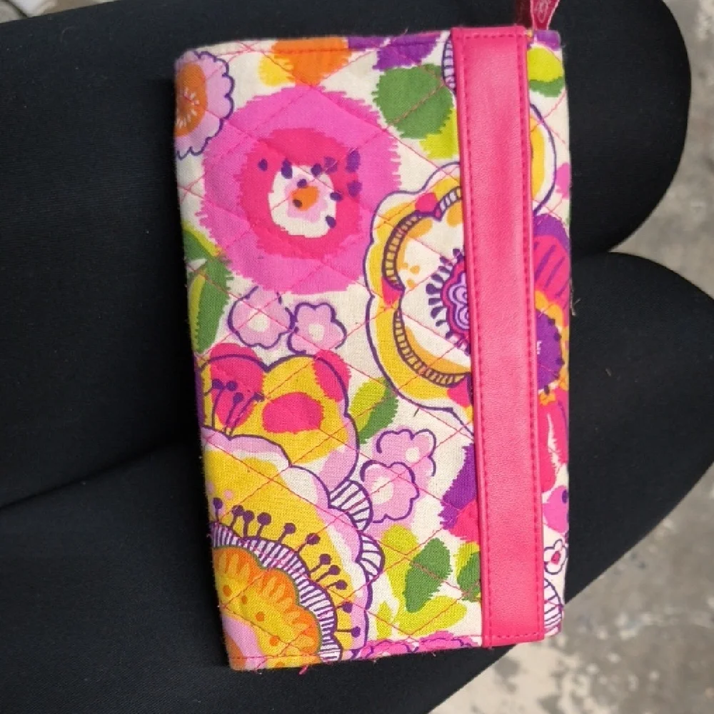 Vera Bradley Pink Multicolor Floral Zip Wallet - Picture 3 of 3